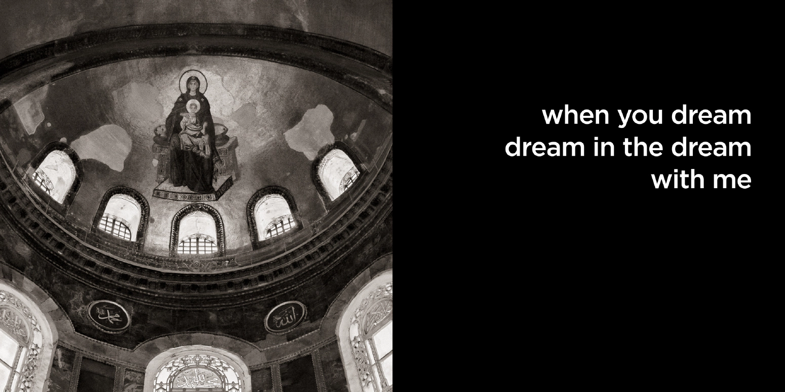 when you dream dream in the dream with me