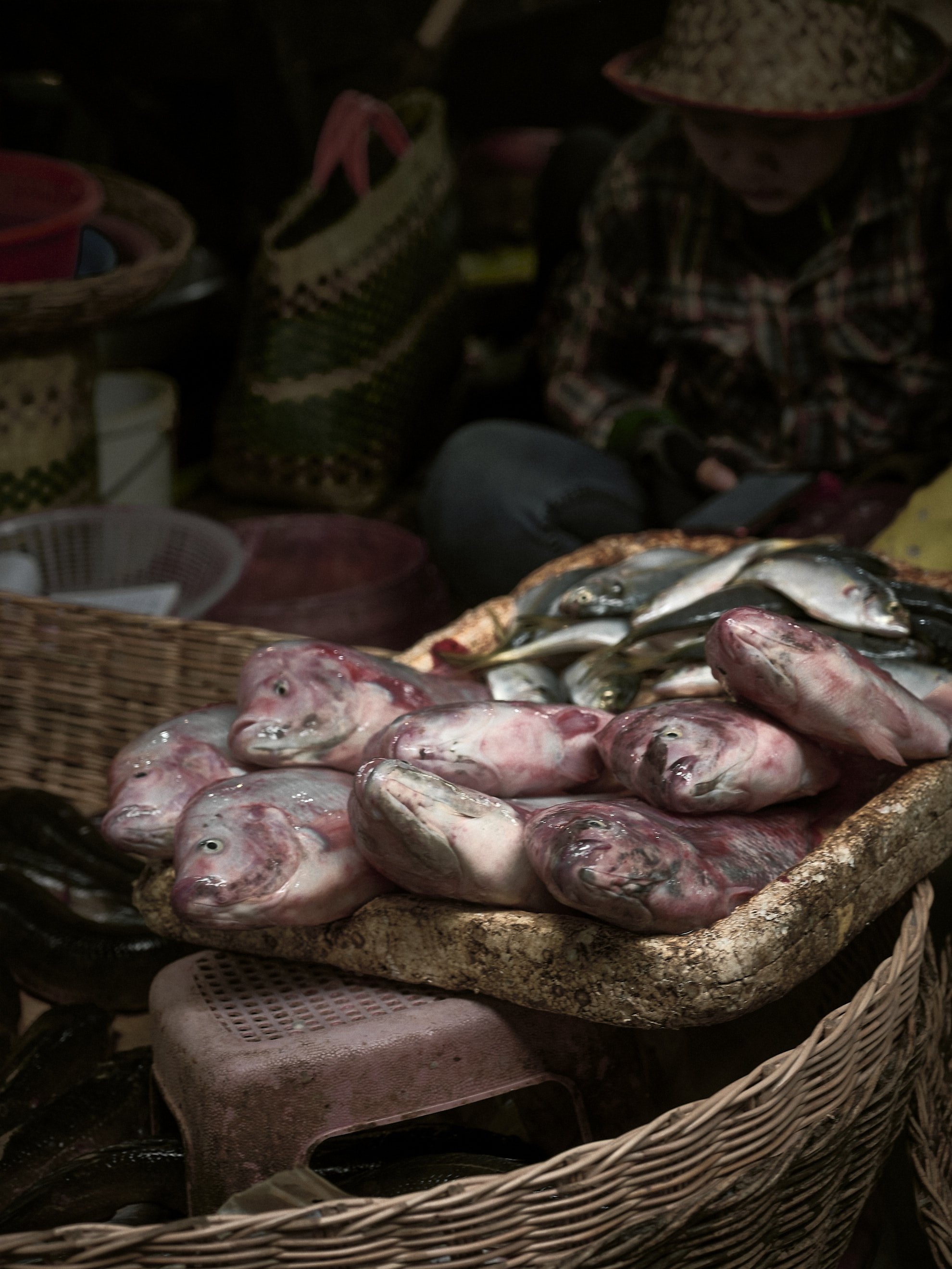 Market #1. Psar Kraoum Market, Siem Reap, Cambodia  October 2018