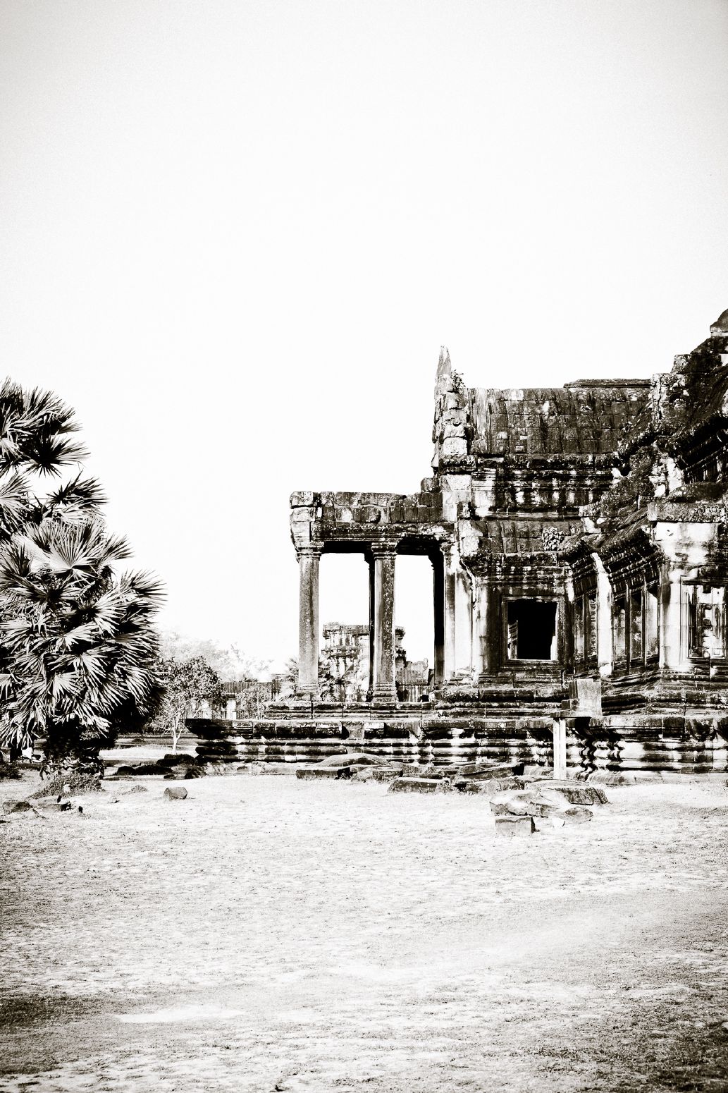Angkor Wat (South). Angkor Wat, Ankgor, Cambodia. January 2012