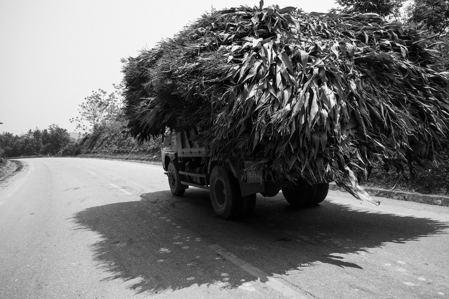 SCHWERTRANSPORT / OVERSIZED. Nghe An Province, Vietnam
