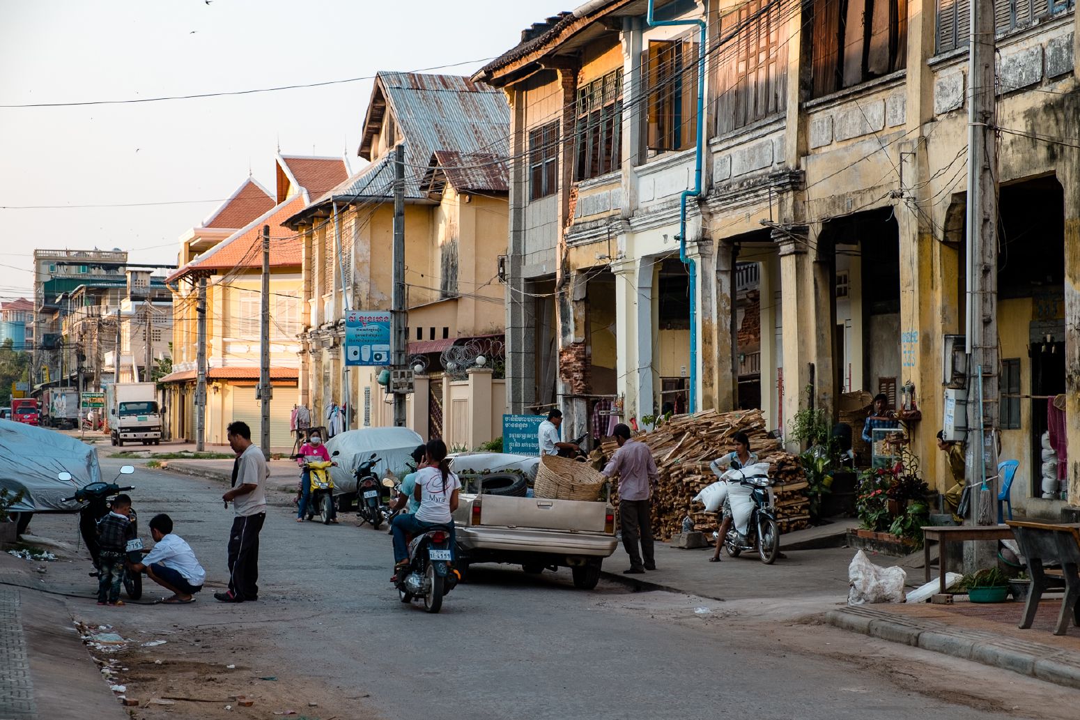 Kampot. Kampot, Cambodia. March 2014